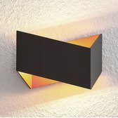 Arcchio - LED wandlamp - 1licht - aluminium - H: 16 cm - G9 - grijs, goud - Inclusief lichtbron