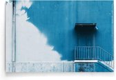 Walljar - Blauwe Muur - Muurdecoratie - Poster