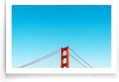 Walljar - Golden Gate Bridge II - Muurdecoratie - Poster