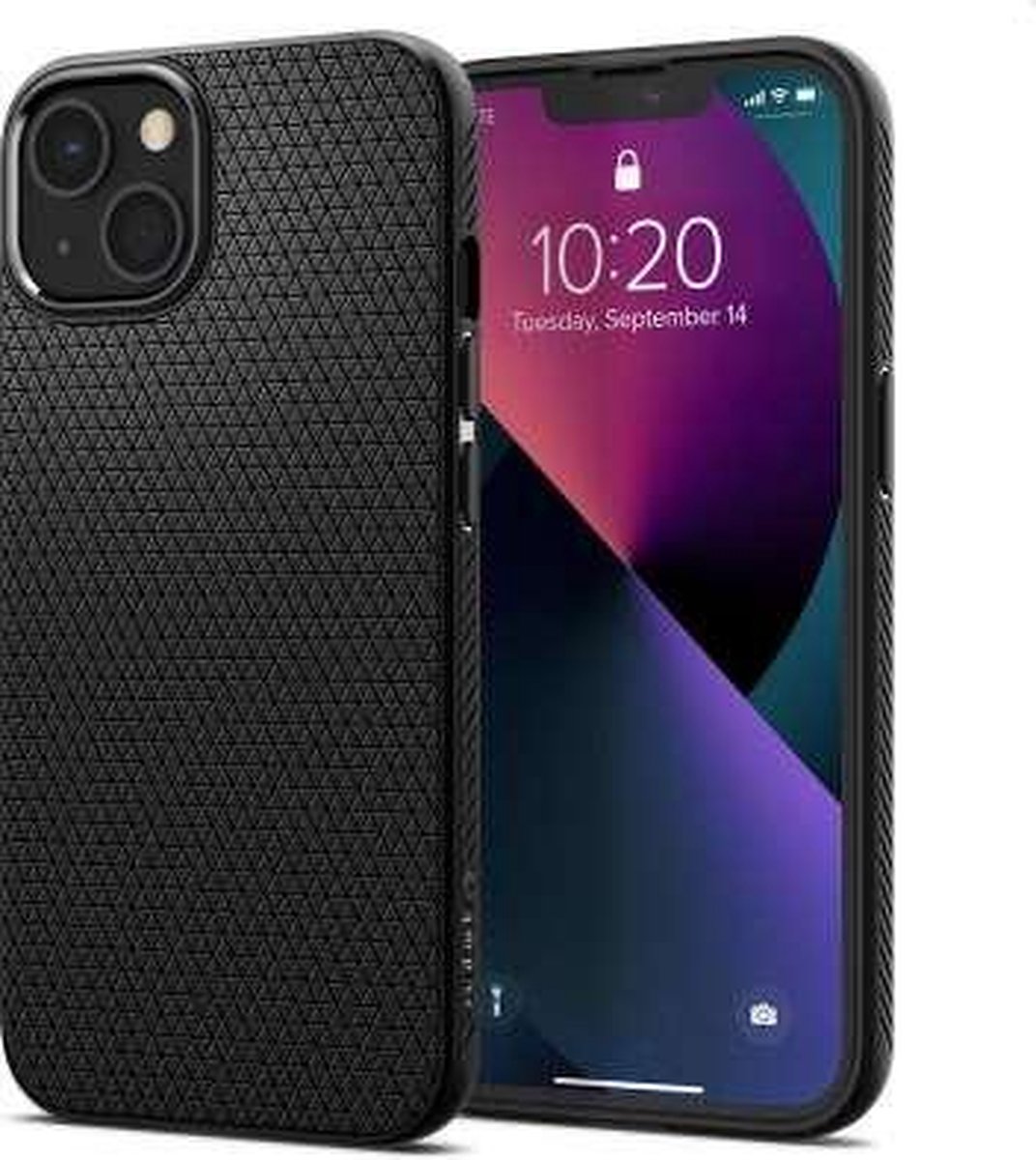 Spigen Apple iPhone 13 Mini Liquid Air Hoesje Zwart