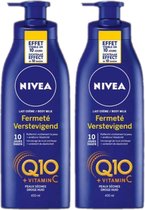 NIVEA Q10 Verstevigende Bodymilk met Pomp -  Voordeelverpakking 2 x 400 ml