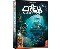999 Games - De Crew Missie Diepzee - Kaartspel - Werk samen en win - 30 verschillende missies - Geze