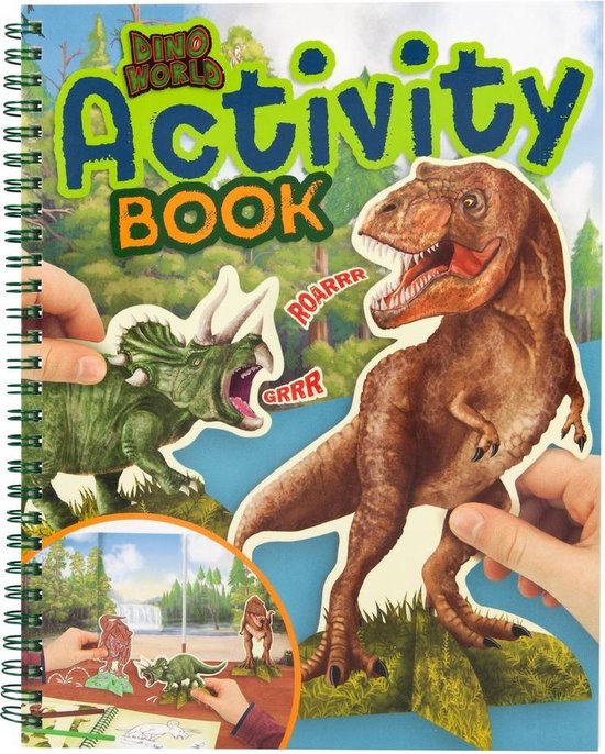 Dino World - Activity Book (410742) /Arts and Crafts /Multi - Dino World