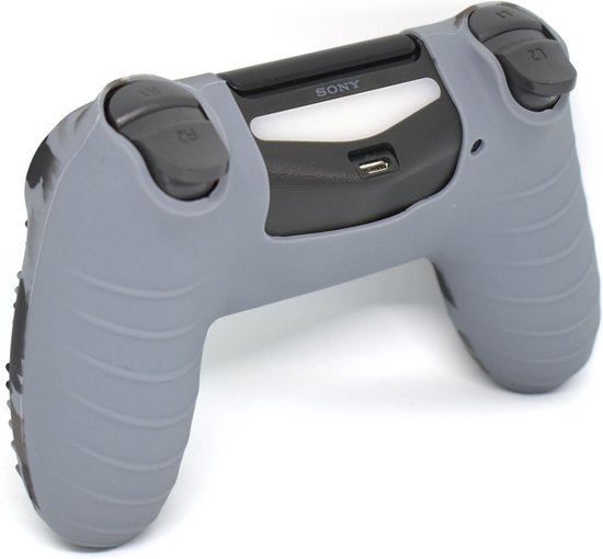 Controller hoesje | Geschikt voor Playstation 4 | Inclusief 2 Thump grips| Camo
