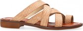 Van Dalen  - Palermo slipper leer - Beige - 38