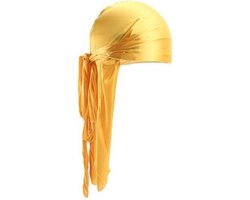 Gele Du-Rag-Premium kwaliteit - Waves - Durag - Hoofddeksel