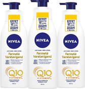 NIVEA Q10 Verstevigende Bodylotion - met Pomp - 3x400 ml - Voordeel