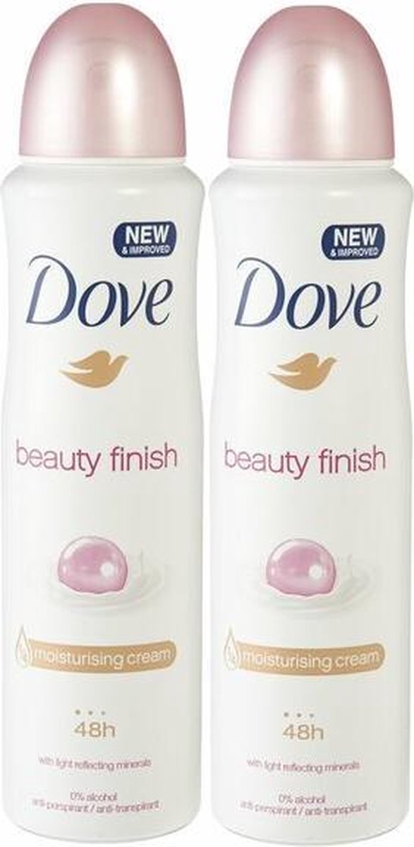 Goedkoopste Dove W Deo Beauty Finish 2x150ML MP 6x
