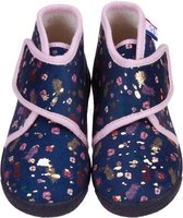 Bellamy Majeste Fleurs Blauwe Pantoffel