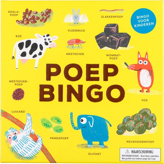 Afbeelding van het spel Poep bingo