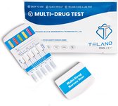 Telano Multidrugstest 10 - Urine Drugstest test op 10 soorten Drugs - 25 stuks