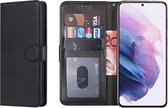 iParadise Samsung A52s hoesje bookcase zwart - Samsung galaxy A52s hoesje bookcase zwart wallet case portemonnee book case hoes cover