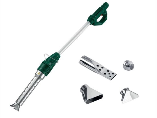 PARKSIDE® Elektrische onkruidverdelger - Onkruidverbrander - 2000W - Inclusief 5 opzetstukken  - Onkruidbestrijding - BBQ Brander - Onkruidverwijderaar