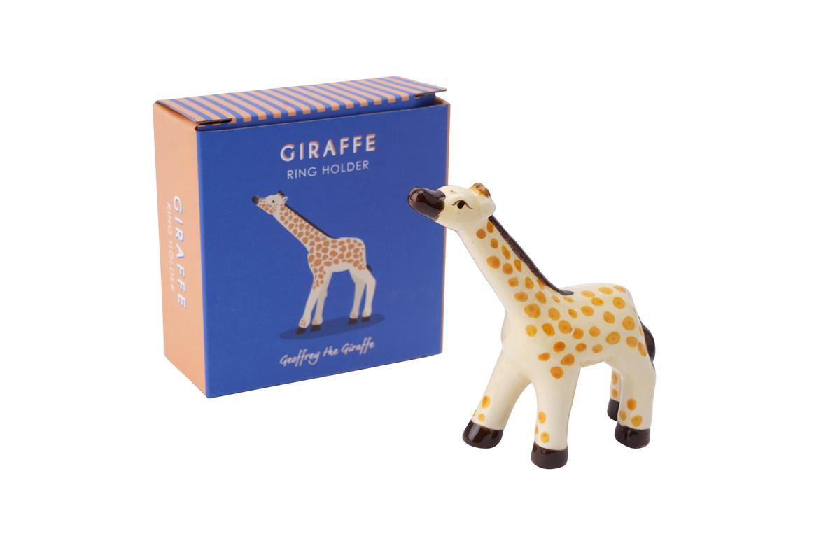 CGB Giftware Porte- Ring en Ceramic 'Geoffrey la girafe' | Support de Ring  |... | bol.com