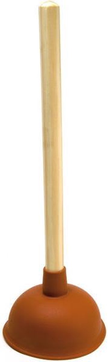 KIRCHHOFF Gootsteenreiniger Met Houten Handvat - Ø 140 mm