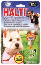 Halti anti-trek halsband nr. 1 - Rood - bv voor Jack Russel, Teckel of Westie - 1 ST
