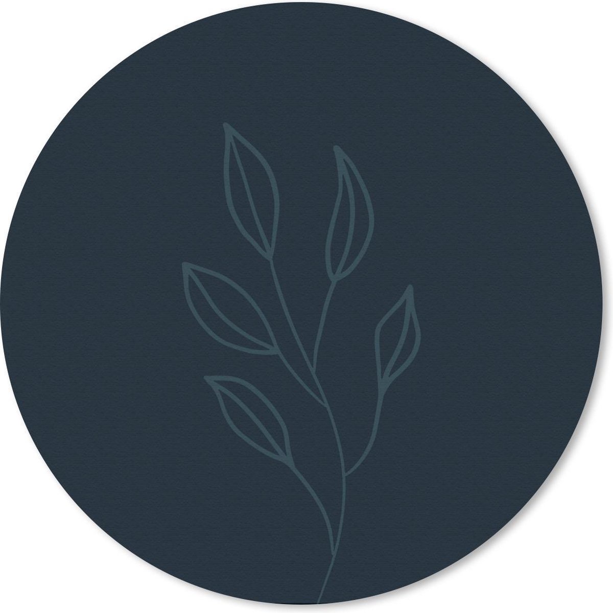 Muismat rond 40x40 cm - Mousepad Bonus mama - Mama - Spreuken - Quotes - Ronde muismatten