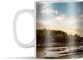 Mok - Uitzicht op de Eiffeltoren vanaf de Seine - 350 ml - Beker