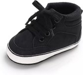 Baby Schoenen - Kinderschoenen - Eerste Wandelaars - Zwart - Maat 12-18M