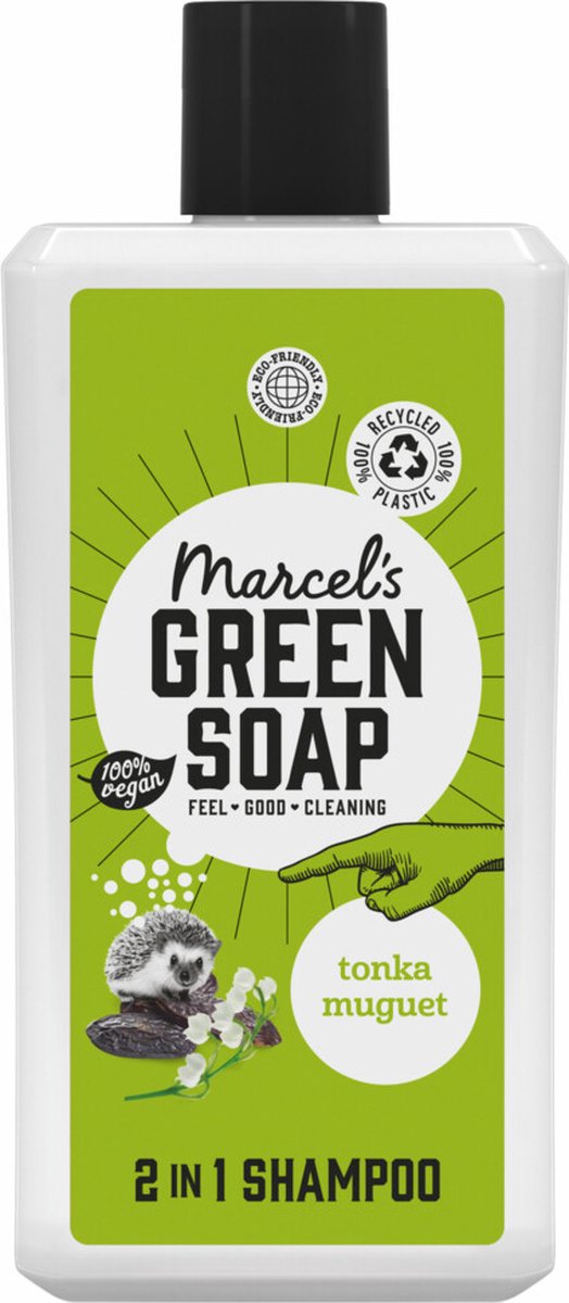 Marcel's Green Soap 2-in-1 Shampoo Tonka & Muguet - 500 ML