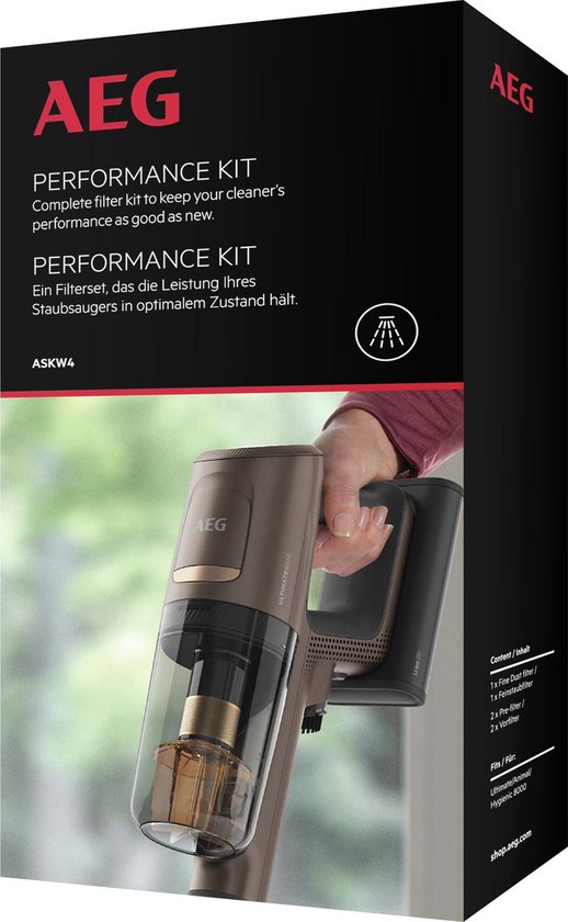 4 Stück CX7 Filter für AEG AEF 150, Ersatzfilter für AEG Ergorapido Staubsauger Hepa-Filter für