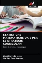 Statistiche Matematiche Da E Per Le Strategie Curricolari