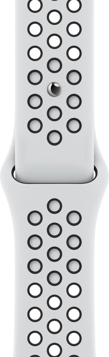 Apple Watch Nike Sportbandje  - 41mm - Pure Platinum - voor Apple Watch SE/5/6/7