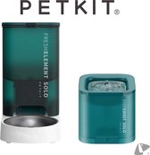 PETKIT® Eversweet SOLO + Element SOLO GROEN – Drinkfontein Kat – Automatische Voerbak Kat – Met App