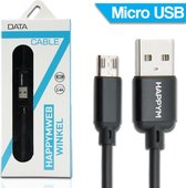 Câble Micro-USB vers USB - 2 mètres - Zwart - TPE
