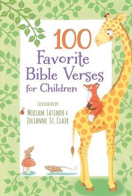 100 Favorite Bible Verses for Children - cover