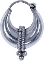 Natuursieraad -  925 sterling zilver bali oorringen - 16 mm - per paar