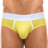 Modus Vivendi - Back T Classic Brief Geel - Maat XL - Heren Slip - Mannen Ondergoed