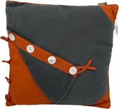Youniq, 2 STUKS Decoratieve Sierkussen, Cushion Eve, 45x45 cm, 3 dimensionaal Kussens Woonkamer, Binnen of Buiten Sierkussens, Woonkussen, Kussen en Hoes