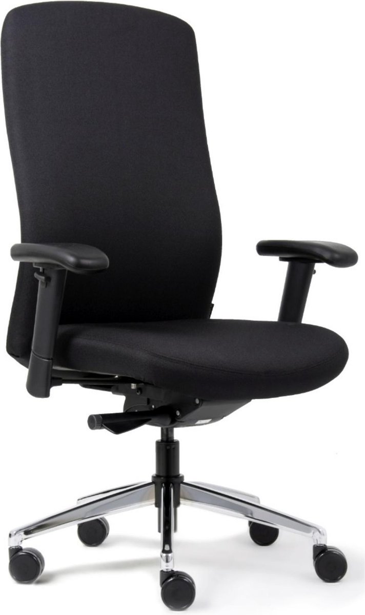 Office Hero® Grande Bureaustoel Volwassenen Ergonomisch - Volledig Verstelbaar - Zwart