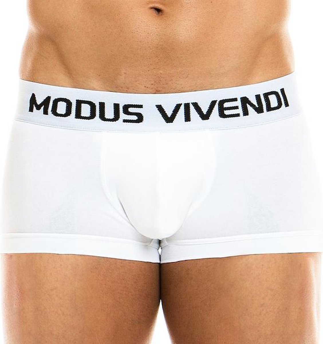 Modus Vivendi - Classic Boxer Wit - Maat S - Heren Boxer - Mannen Ondergoed