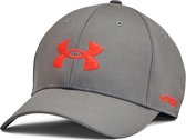 Under Armour Golf96 Golf Cap - Golfpet Voor Heren - Grijs/Oranje - One Size