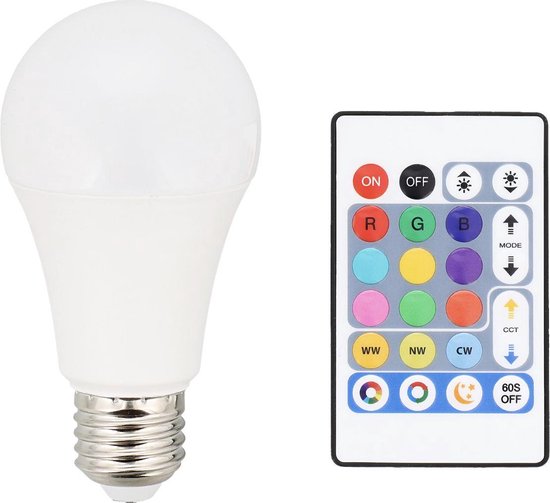 bijvoeglijk naamwoord Beschrijven Vuil LED Lamp Kleur met Afstandsbediening | bol.com