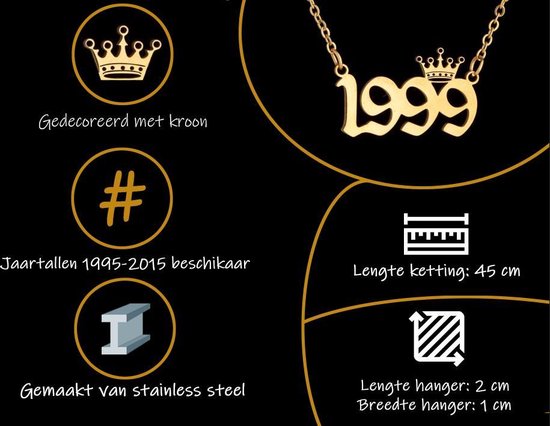 Collier Bixorp Doré Année 2007