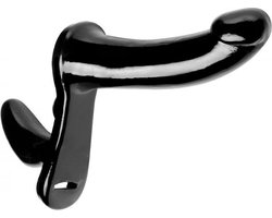XR Brands - Dubbele Dildo Strap U - Plena Double Penetration Adjustable Strap on Harness