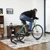 Indoor Bike Trainer Stand, Vermindert Geluid, Curvy Stabiel Frame HMSBT01B