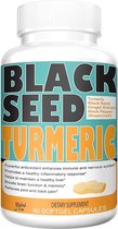 Kurkuma met zwarte zaad, zwarte peper en gember capsules | 60 veggie capsules | Black Seed Turmeric | Sweet Sunnah