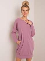 Dames Vintage / Oud Roze Sweatjurk Maat S/M