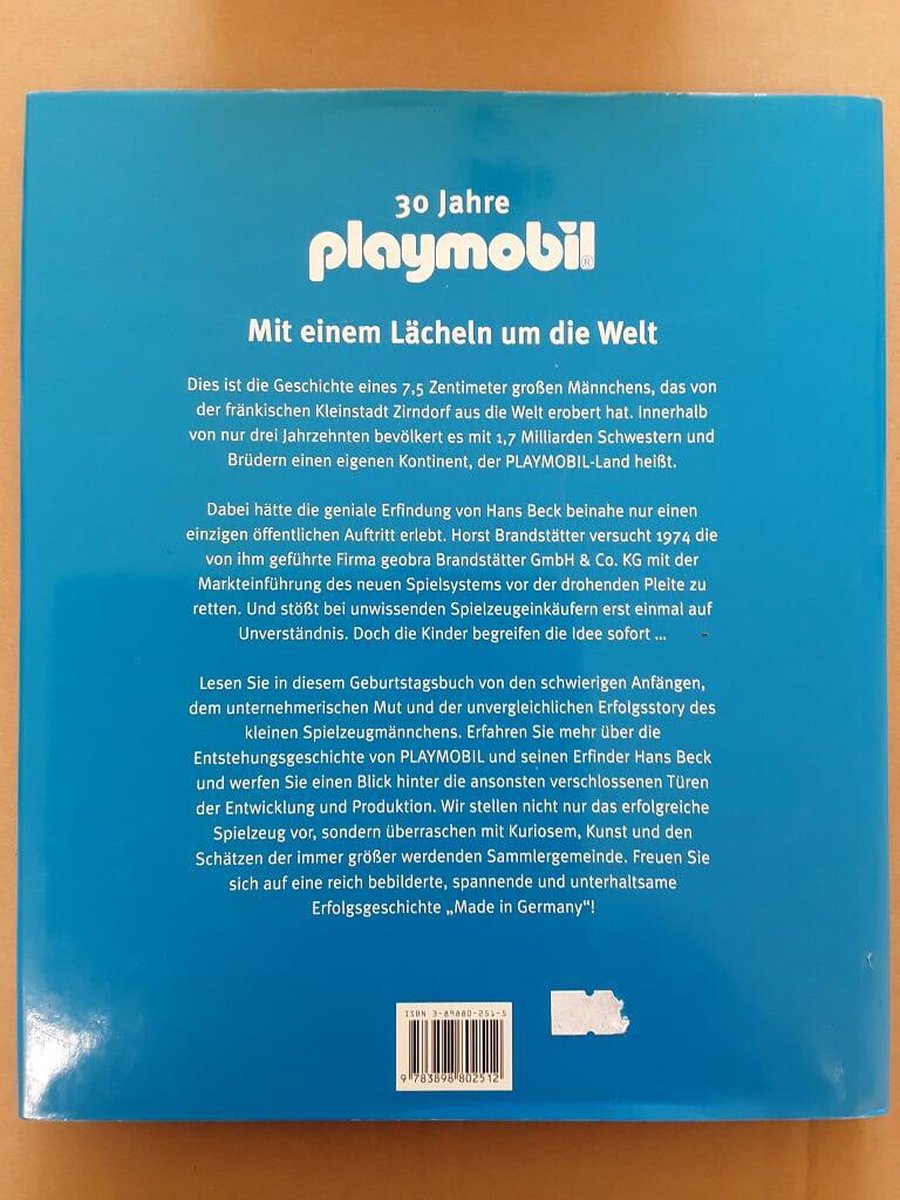 30 Jahre Playmobil, Felicitas Bachmann | 9783898802512 | Boeken | bol