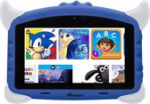 Kindertablet pro Blauw - kidstablet - Disney+ Netflix - Tablet 7 inch - 32GB - 8.1 android - vanaf 2 jaar - Scherp hd beeld - leerzame tablet voor kinderen - Wifi - Bluetooth - voor-achter ca