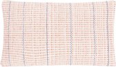 Hoyz | Vertical Stripe Coral Haze/Tru Kussen | 30 X 50 | Sierkussen Voor Woonkamer Of Slaapkamer