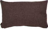 Hoyz | Kussen Herringbone Wool Bruin | 30 X 50 | Sierkussen Voor Woonkamer Of Slaapkamer