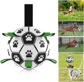 WiseGoods Luxe Honden Speelbal - Voetbal - Bal - Voetbalpomp - Honden Speelgoed - Dieren Speelgoed - Hond - Football - 15CM