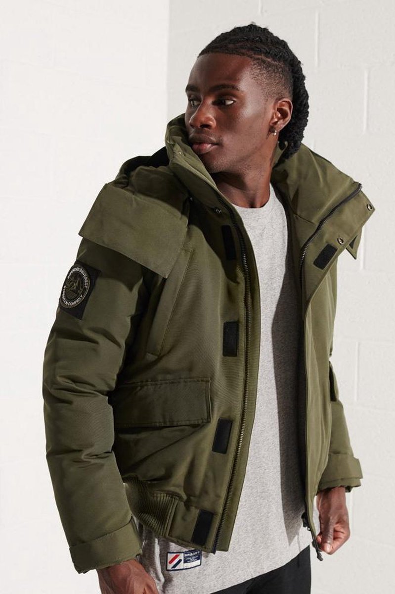 Superdry Everest Bomber Heren Jas - Maat S op Prijzenvolger.com