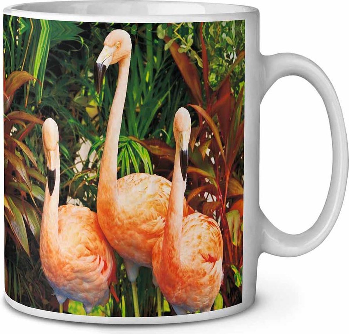 Roze Flamingo Koffie-thee mok