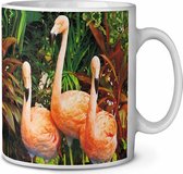 Roze Flamingo  Koffie-thee mok